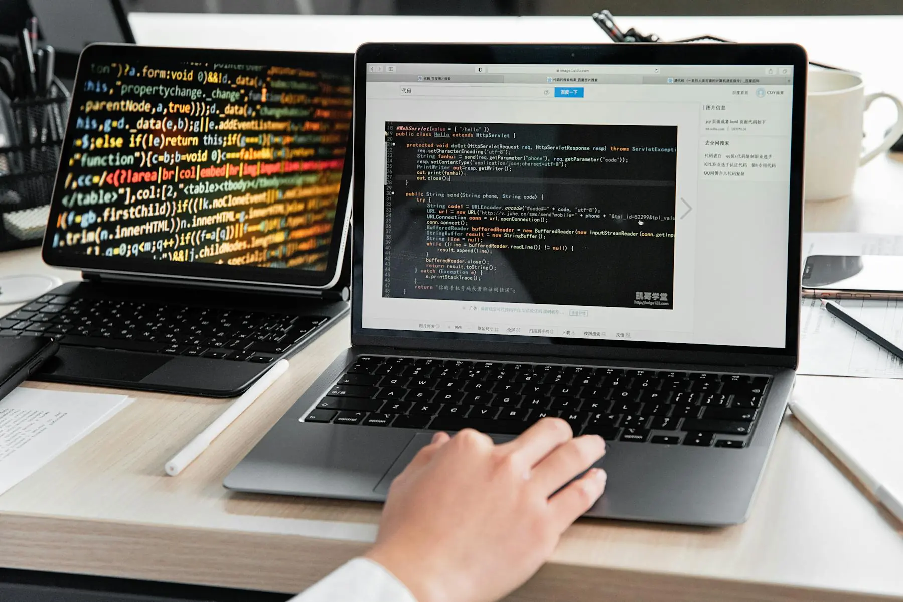 Software engineering workspace representing portable agent packages, capability discovery, verified connections, and governed runtime execution